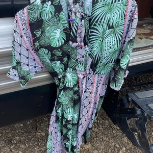 Tropical short dress